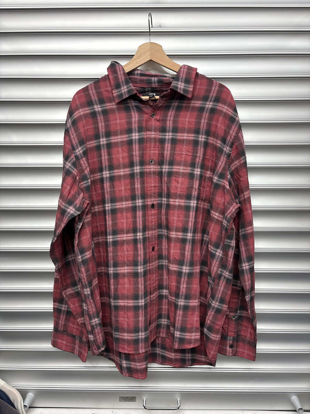 Stussy Red Button Up - XL**