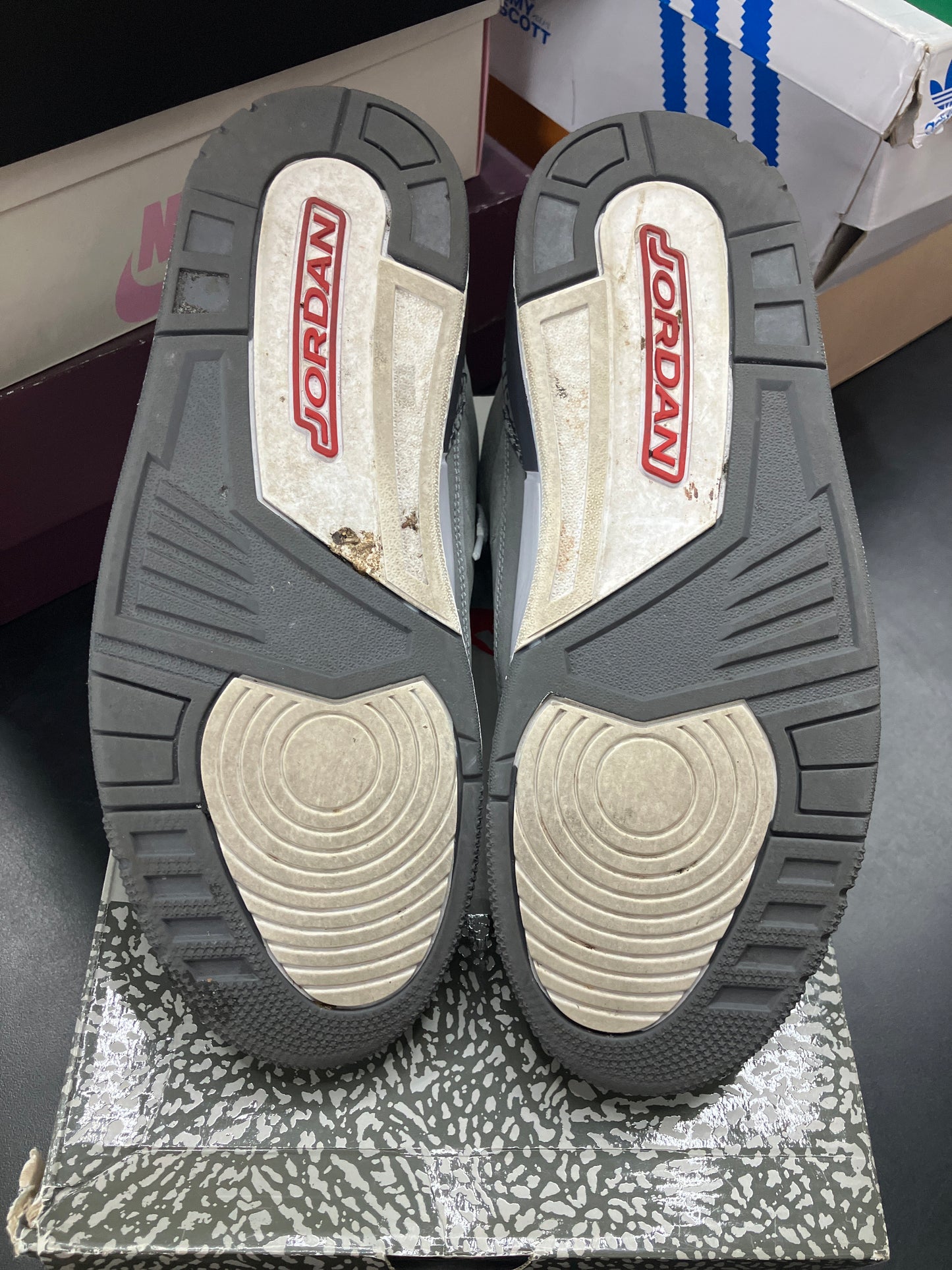 AJ3 Wolf Grey (U) - 9.5M