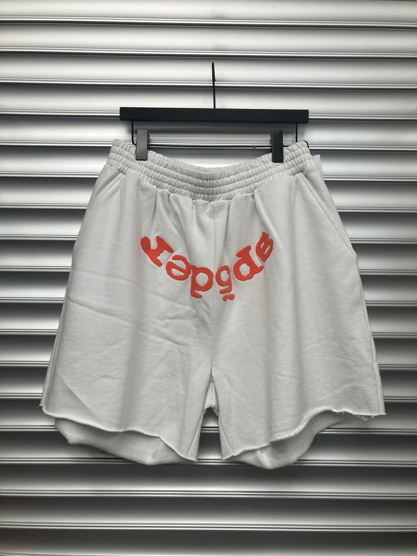 Spider White/Orange Shorts - XXL