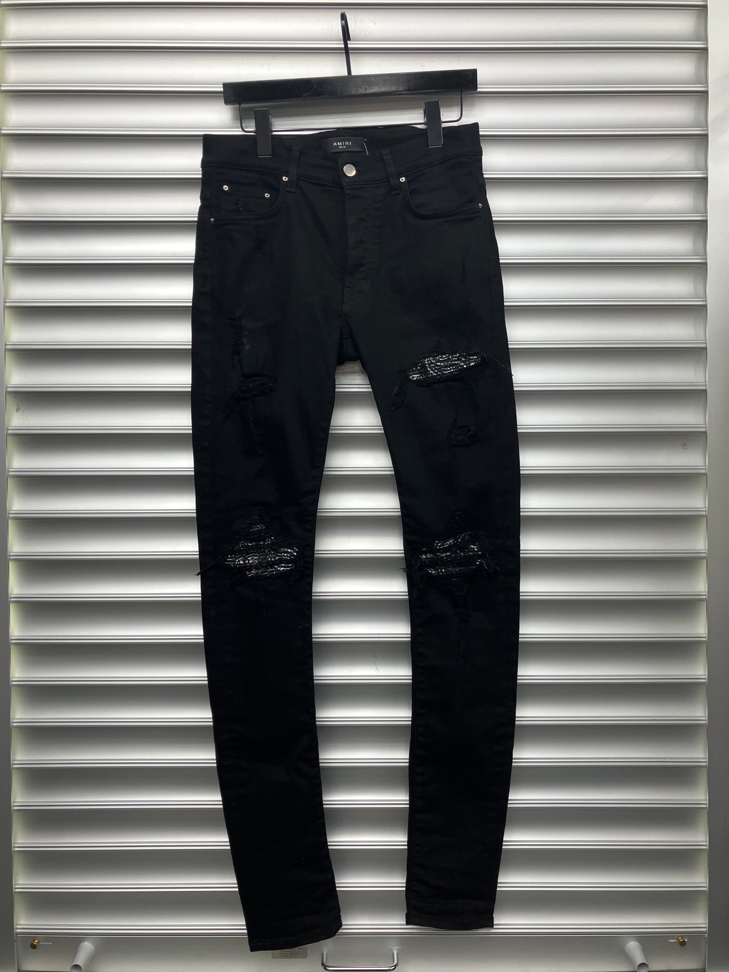 Amiri Black Bandana MX1 - 30