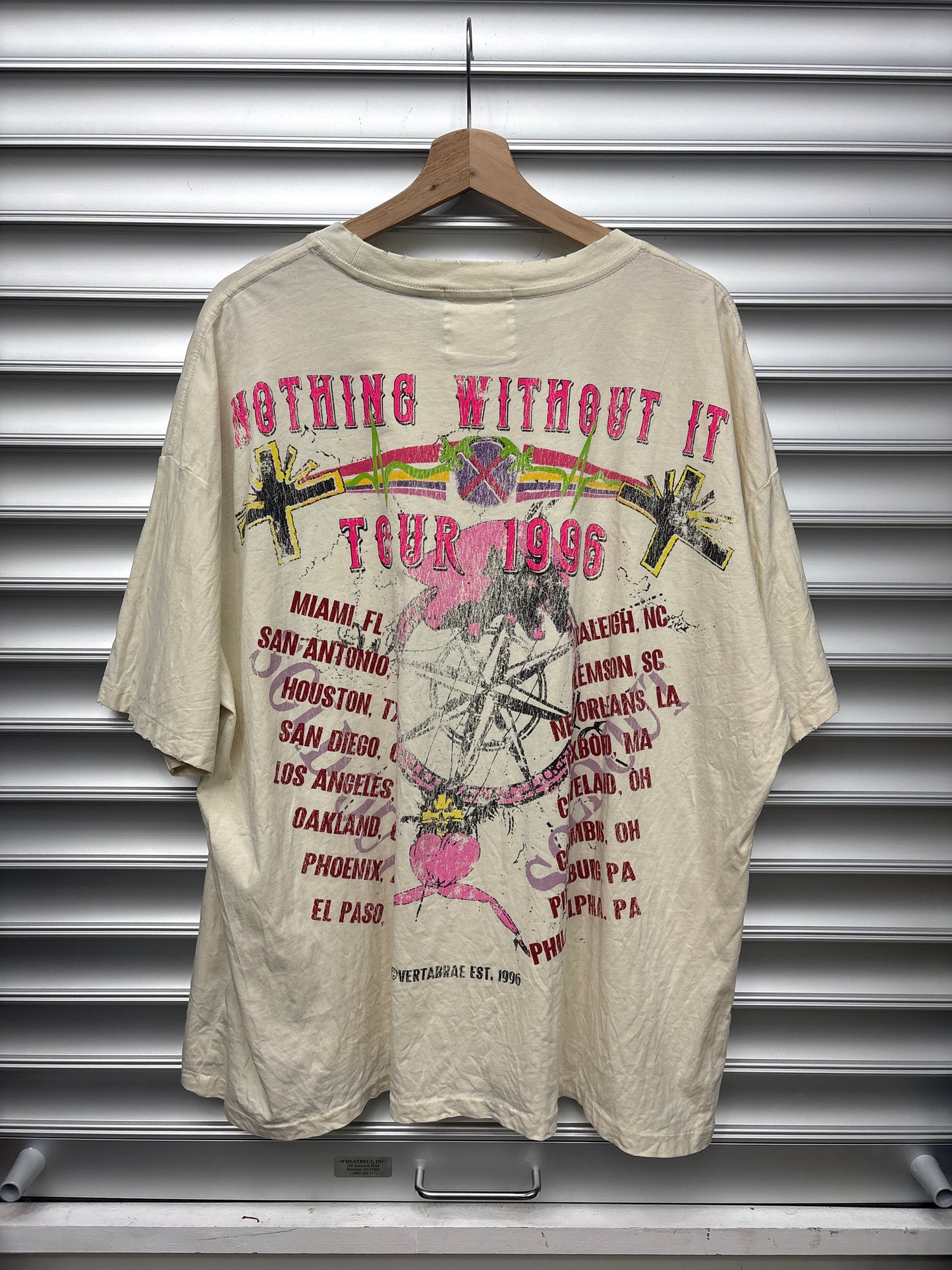 Vertabrae Tour Tee - XXL