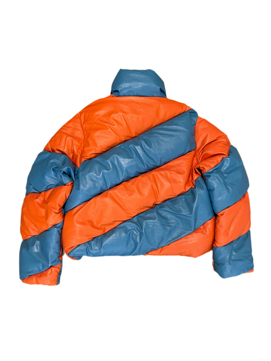 Bottega Diagonal Puffer Jacket