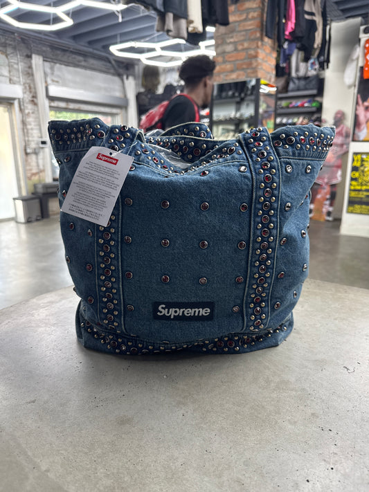 Supreme BB Simon Denim Shoulder Bag**