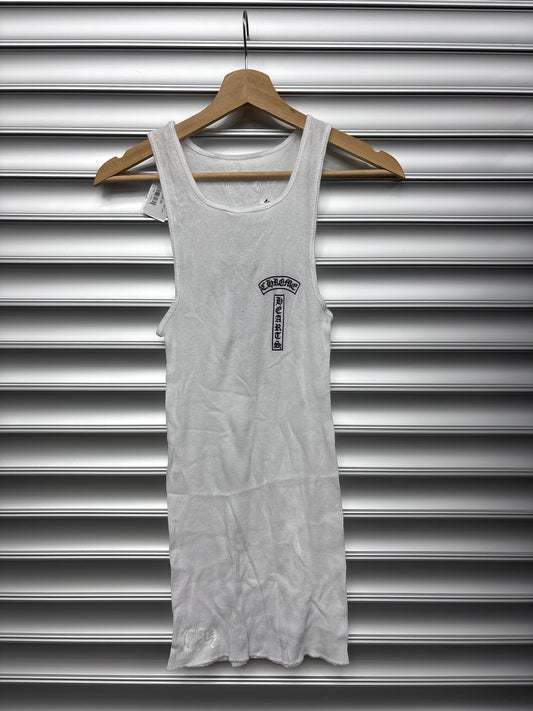 Chrome Hearts White Cross Tank - M