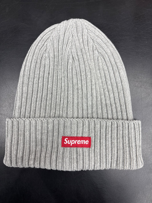 Supreme Grey Loose Gauge Beanie**