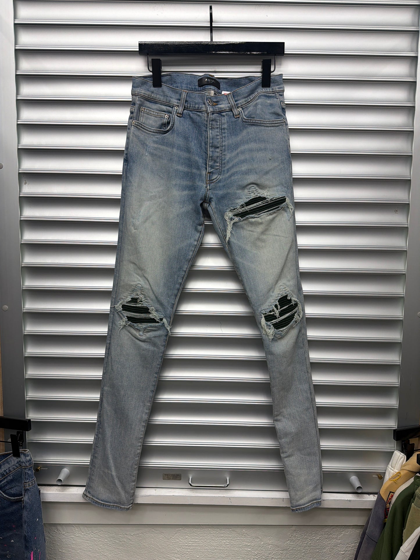 Amiri MX 1 Green Patch - 30