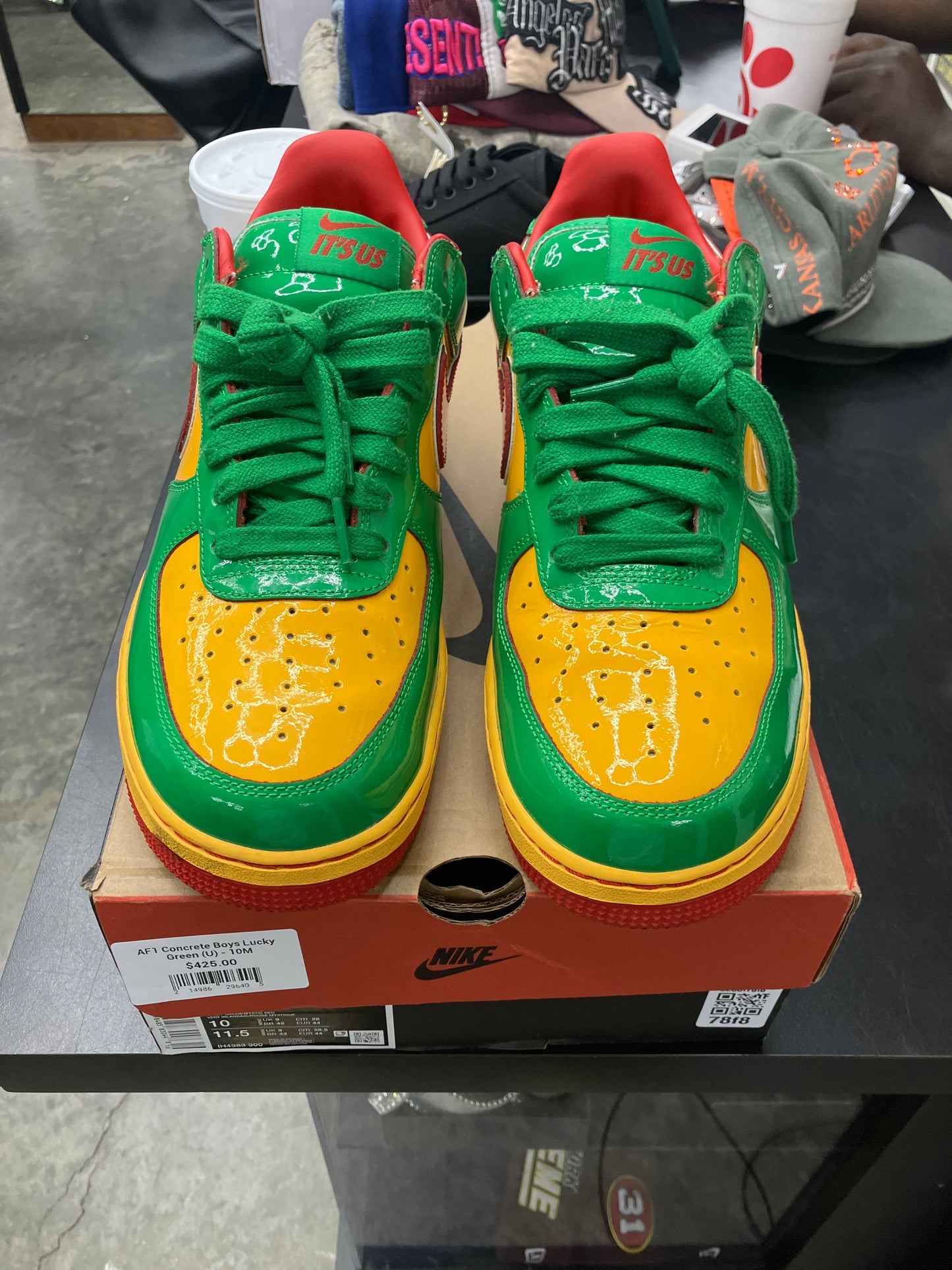 AF1 Concrete Boys Lucky Green (U) - 10M