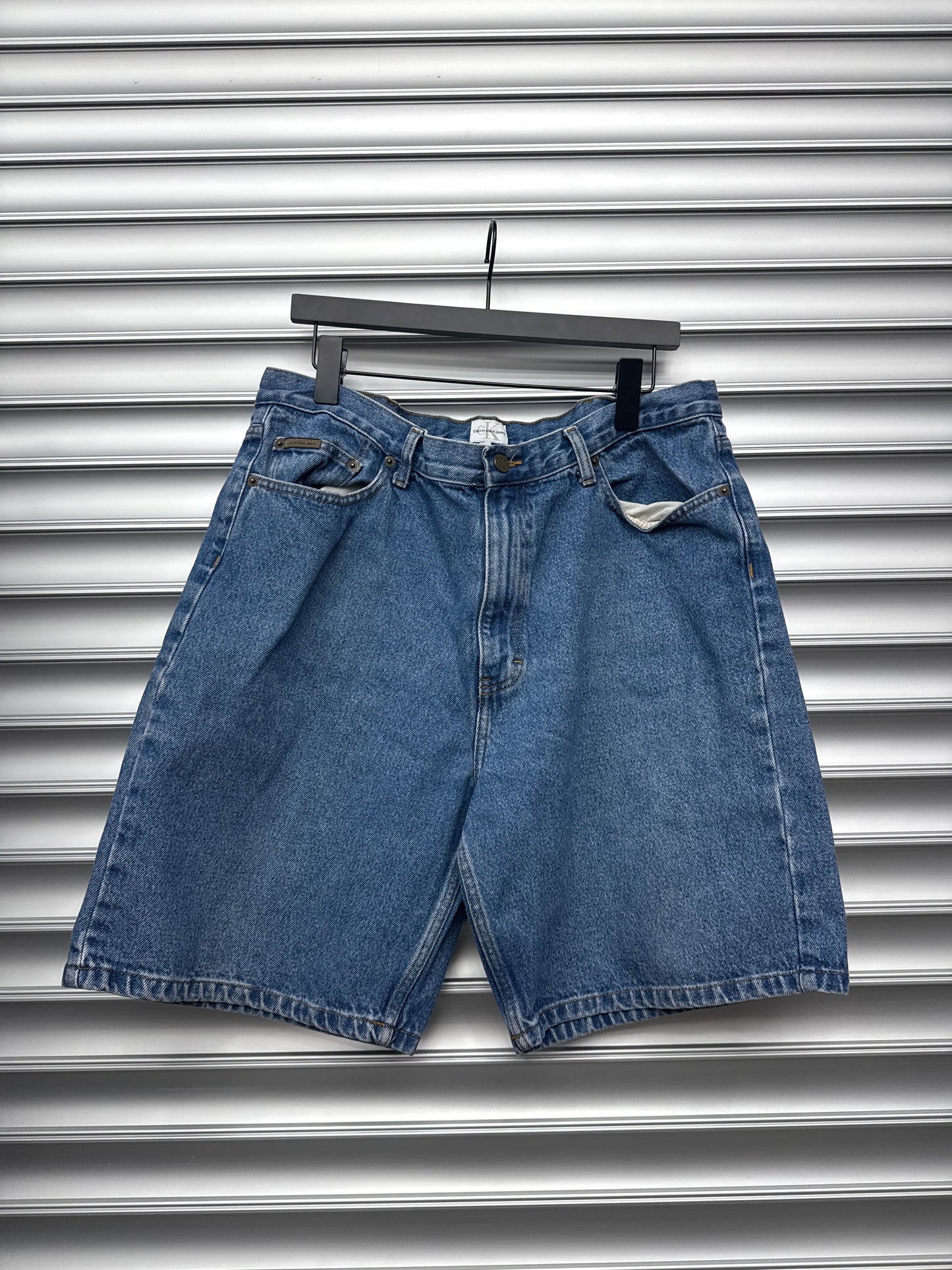 Vintage Denim Shorts - 36
