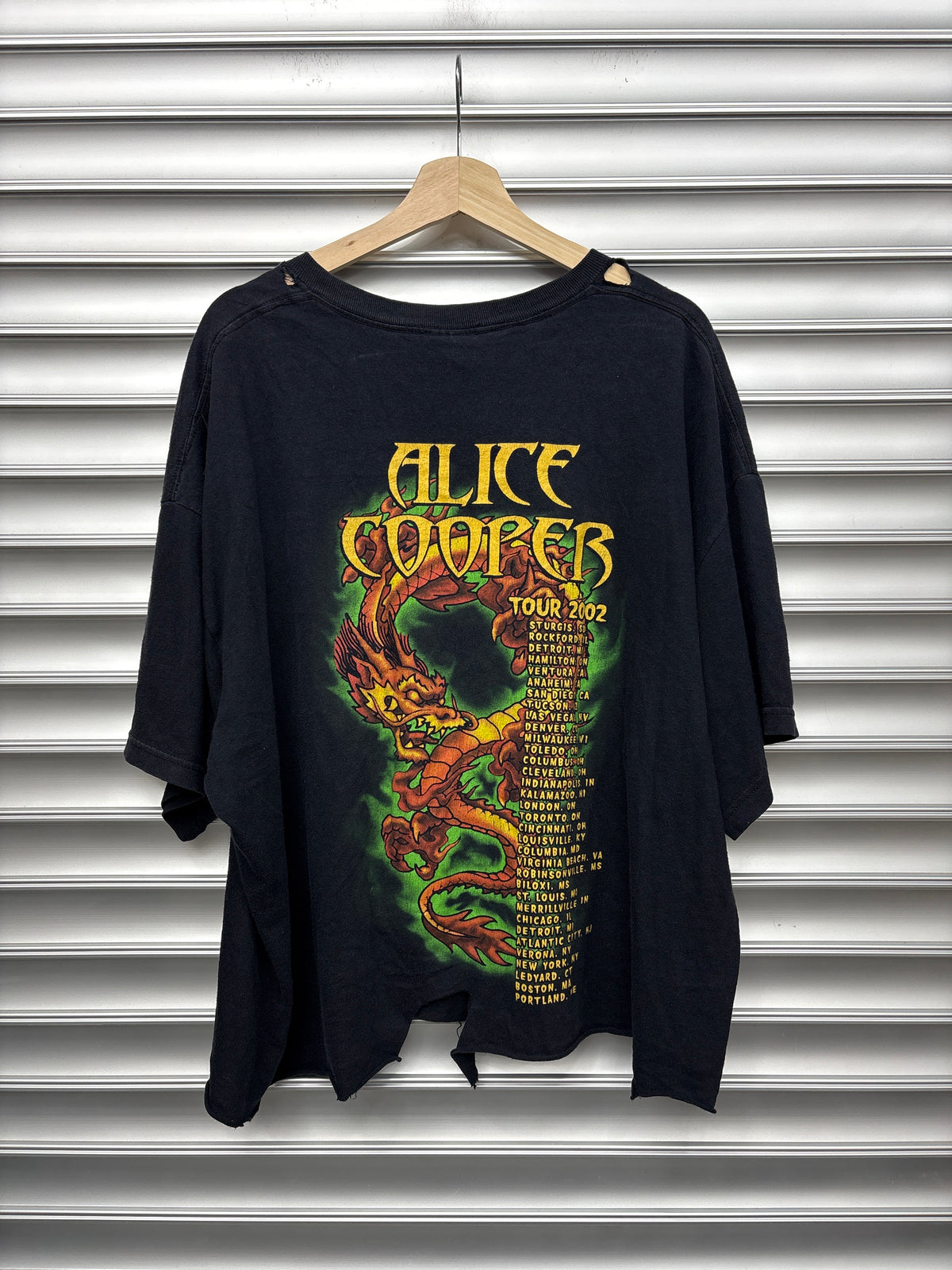Vintage Alice Cooper Band Tee - XL**