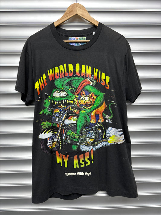 Better With Age Black Monster Tee - M