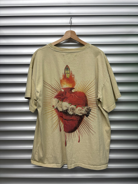 Who Decides War Heart On Fire Tee - XL