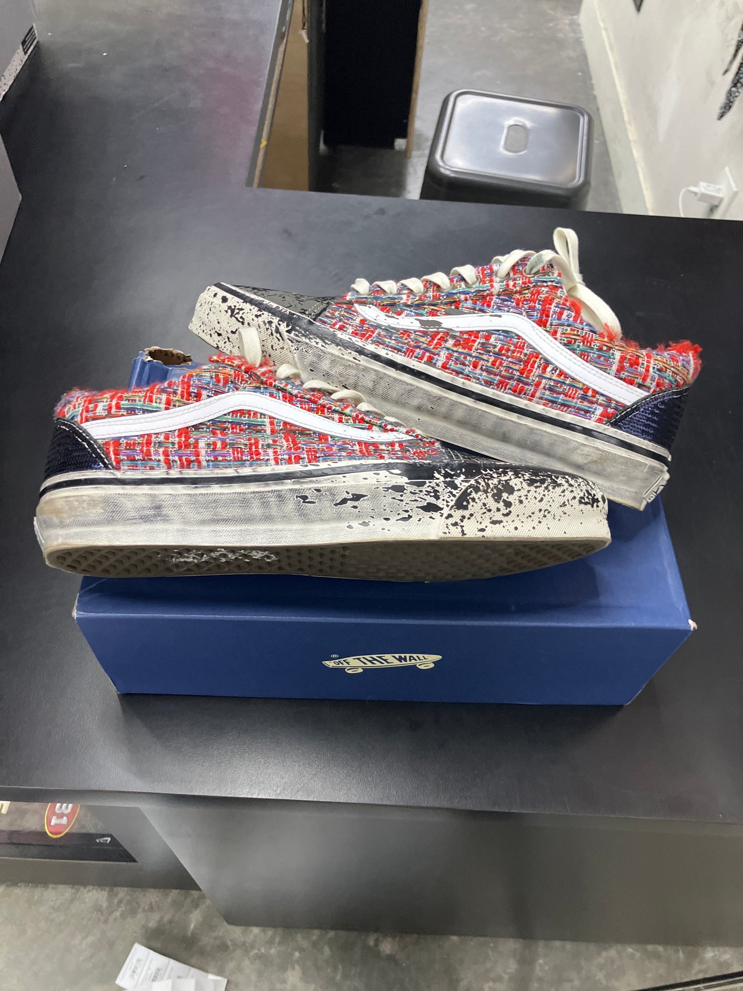 Vans Old Skool Tweed Red (U) - 10M (2)