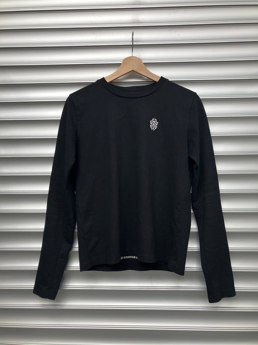 Chrome Embroidered Blank Tee - S