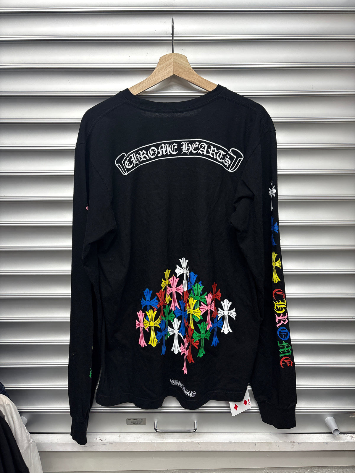 Chrome Heart Multi Color Cross Long Sleeve - L**
