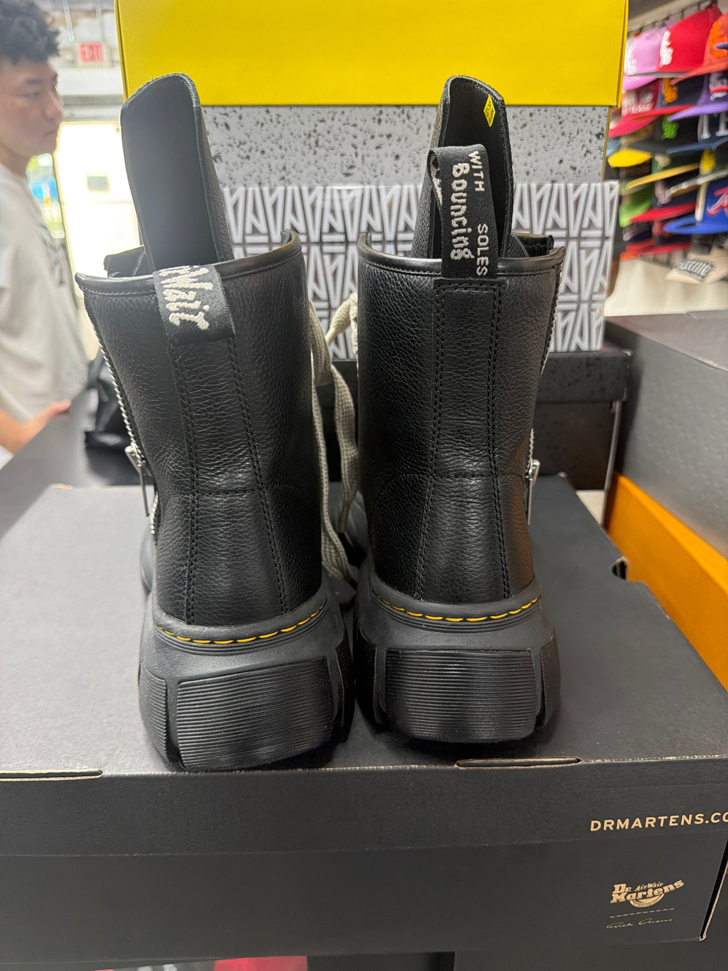 Rick Owen Dr Marten DMXL Jumbo Lace Boot (U) - 12M