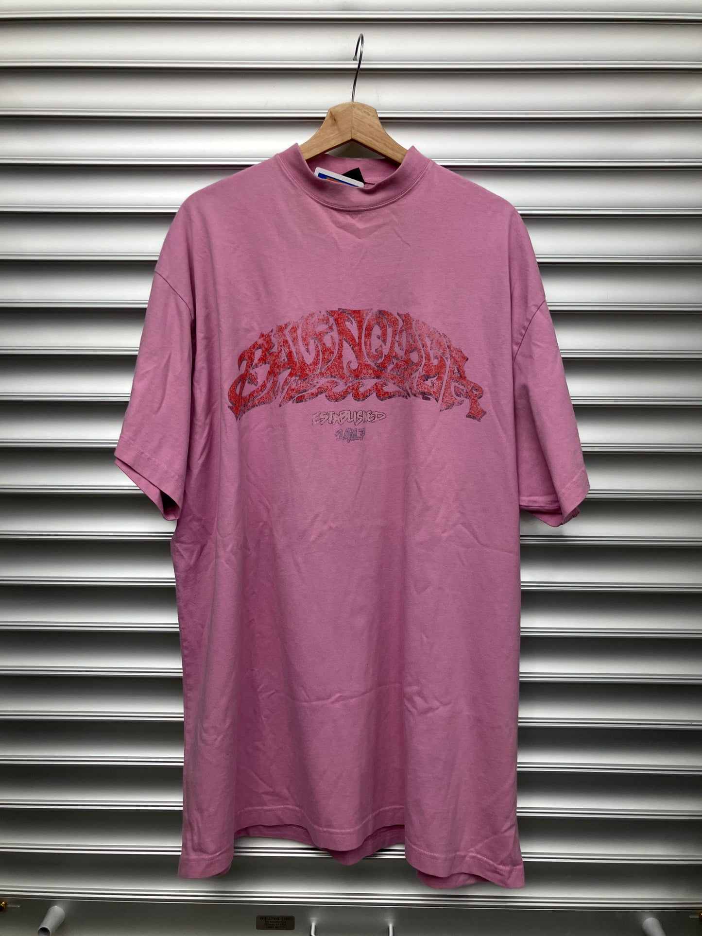 Balenciaga Pink Tee - 2