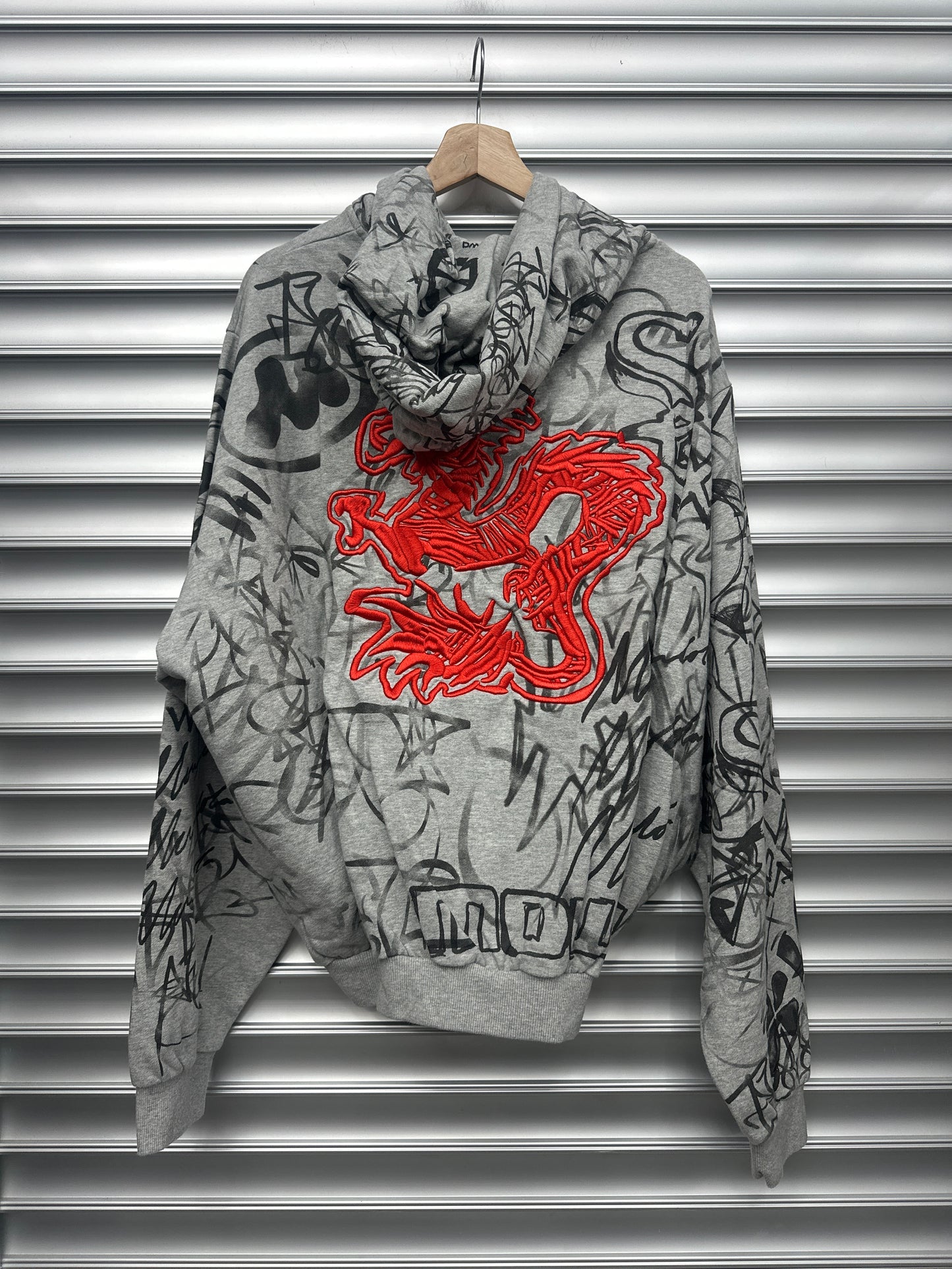 Mowalola Grafitti Hoodie - XL