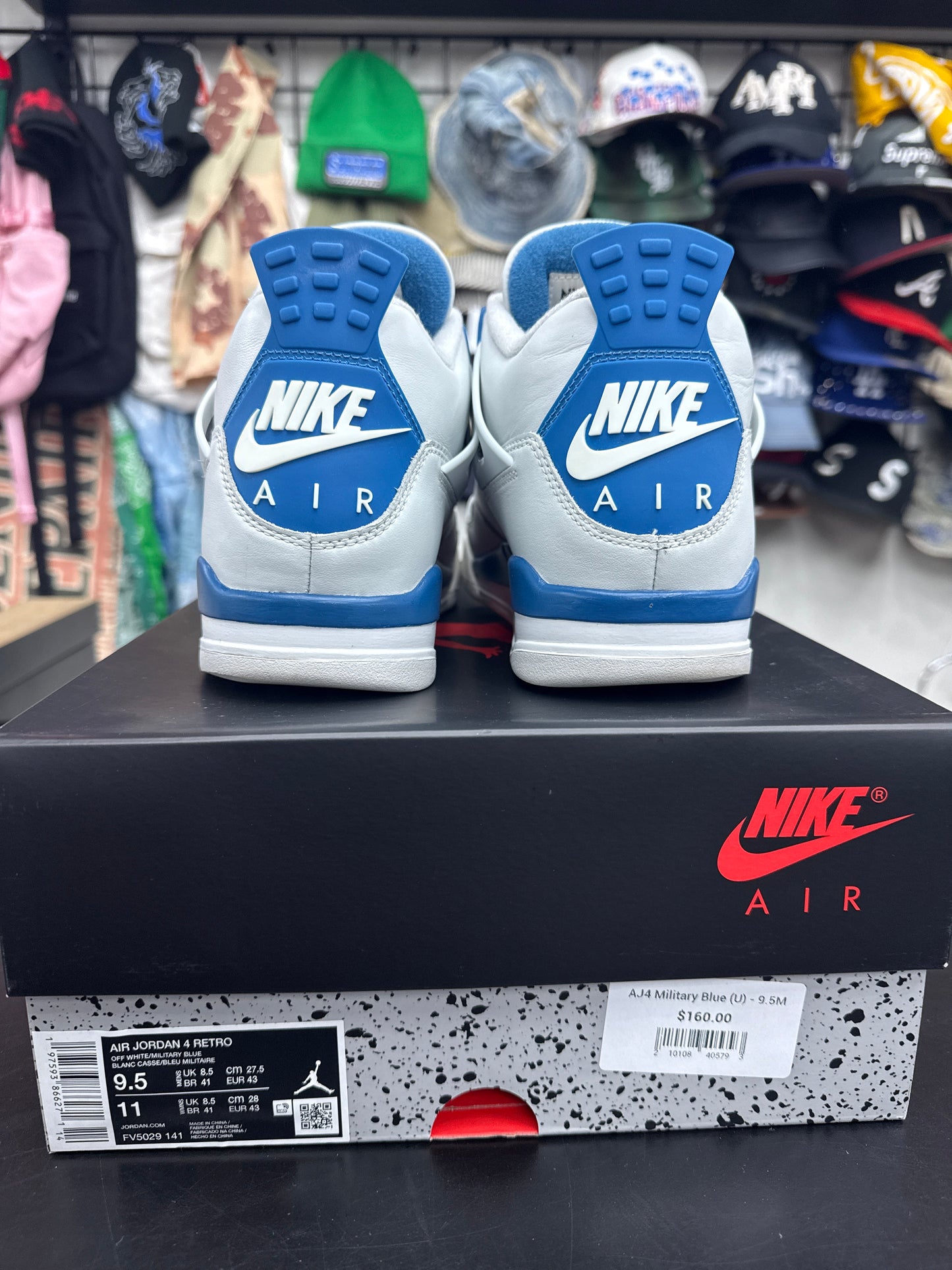 AJ4 Military Blue (U) - 9.5M