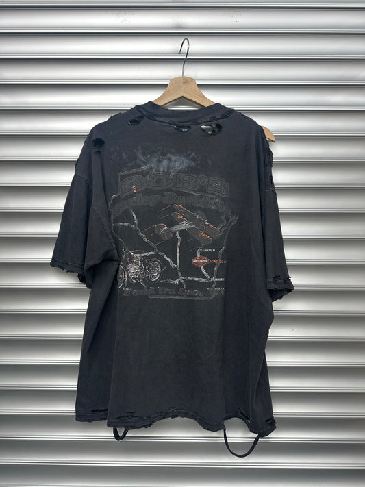 Vintage Thrashed Harley Tee - XL**