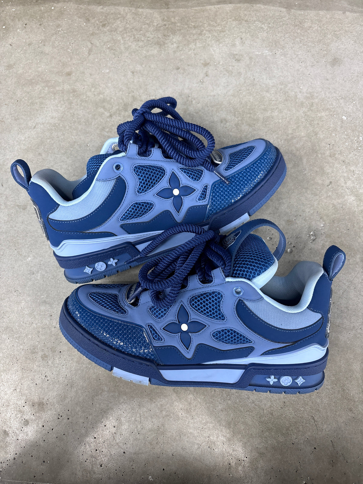 Louis Vuitton SK8 Blue (U) - 7.5M (NB)**