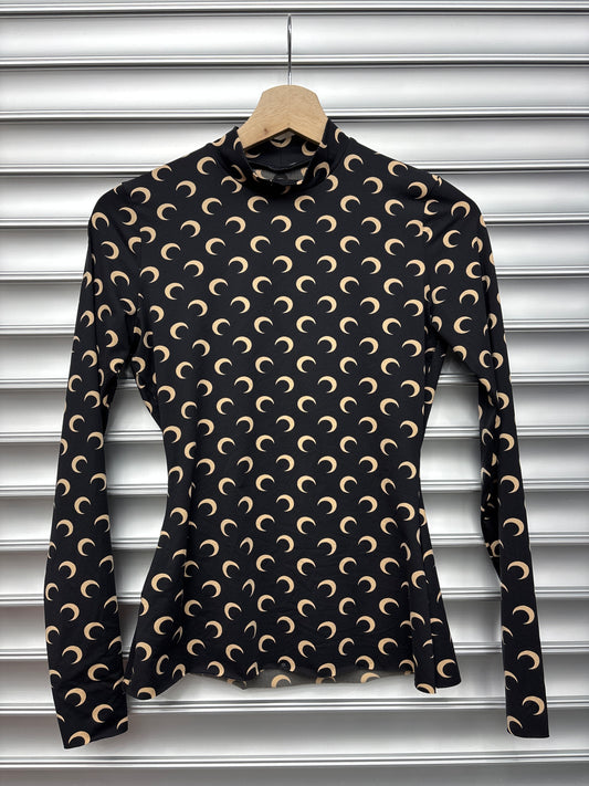 Marine Serre Moon Silk Top - M