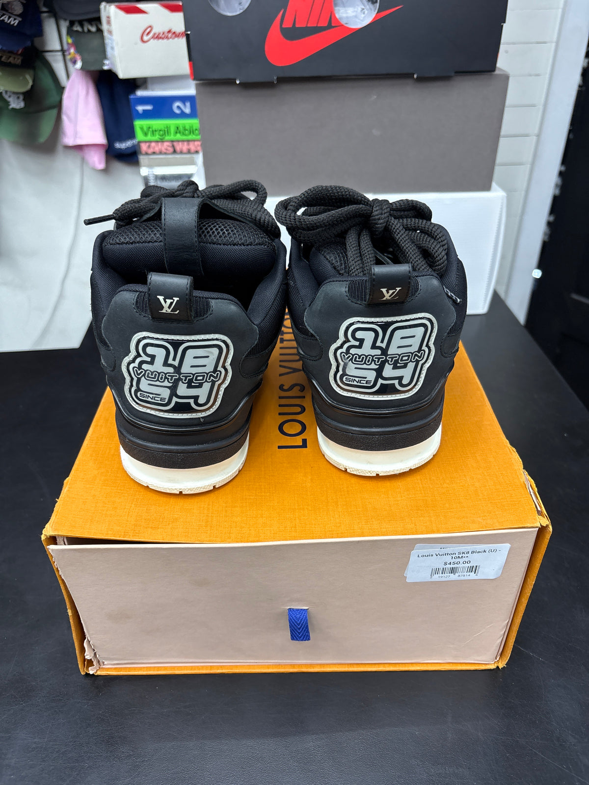 Louis Vuitton SK8 Black (U) - 10M**