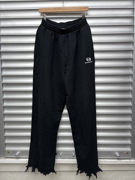 Balenciaga Unity Logo Fringe Sweats - S