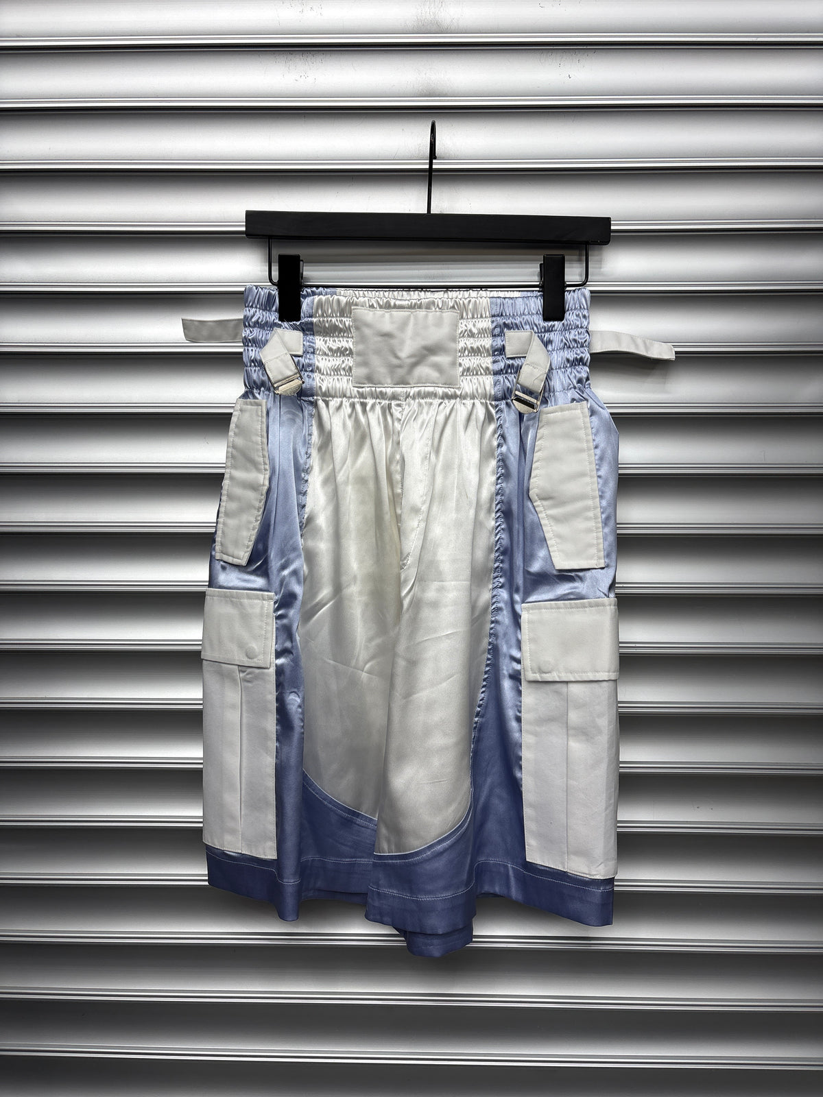 Aris Tatalovich Silk Boxer Cargo Shorts - L**