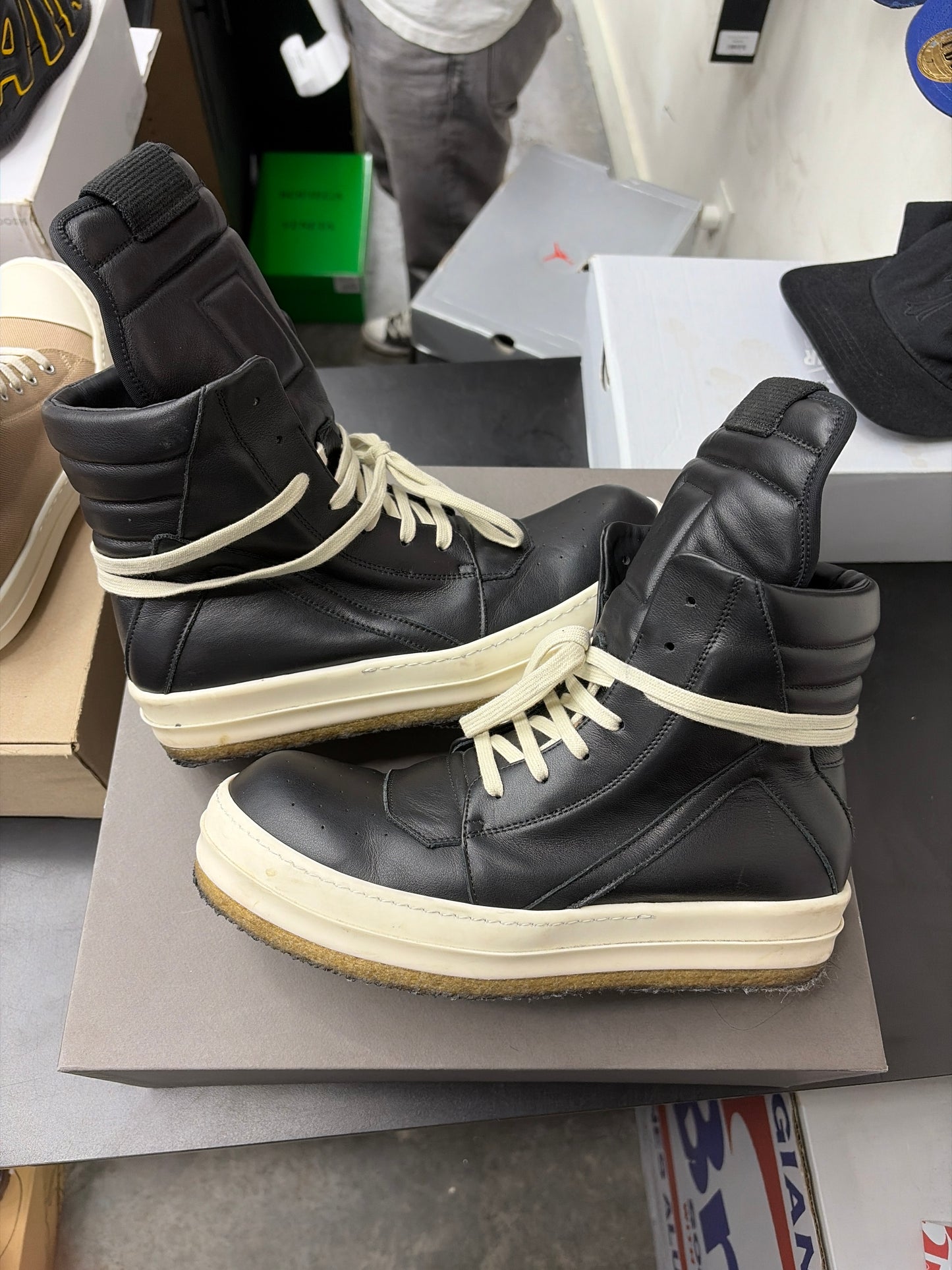 Rick Owen Creep Geobasket Black (U) - 42(9)