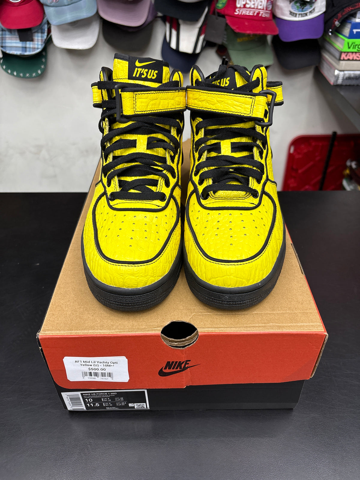 AF1 Mid Lil Yachty Opti Yellow (U) - 10M**