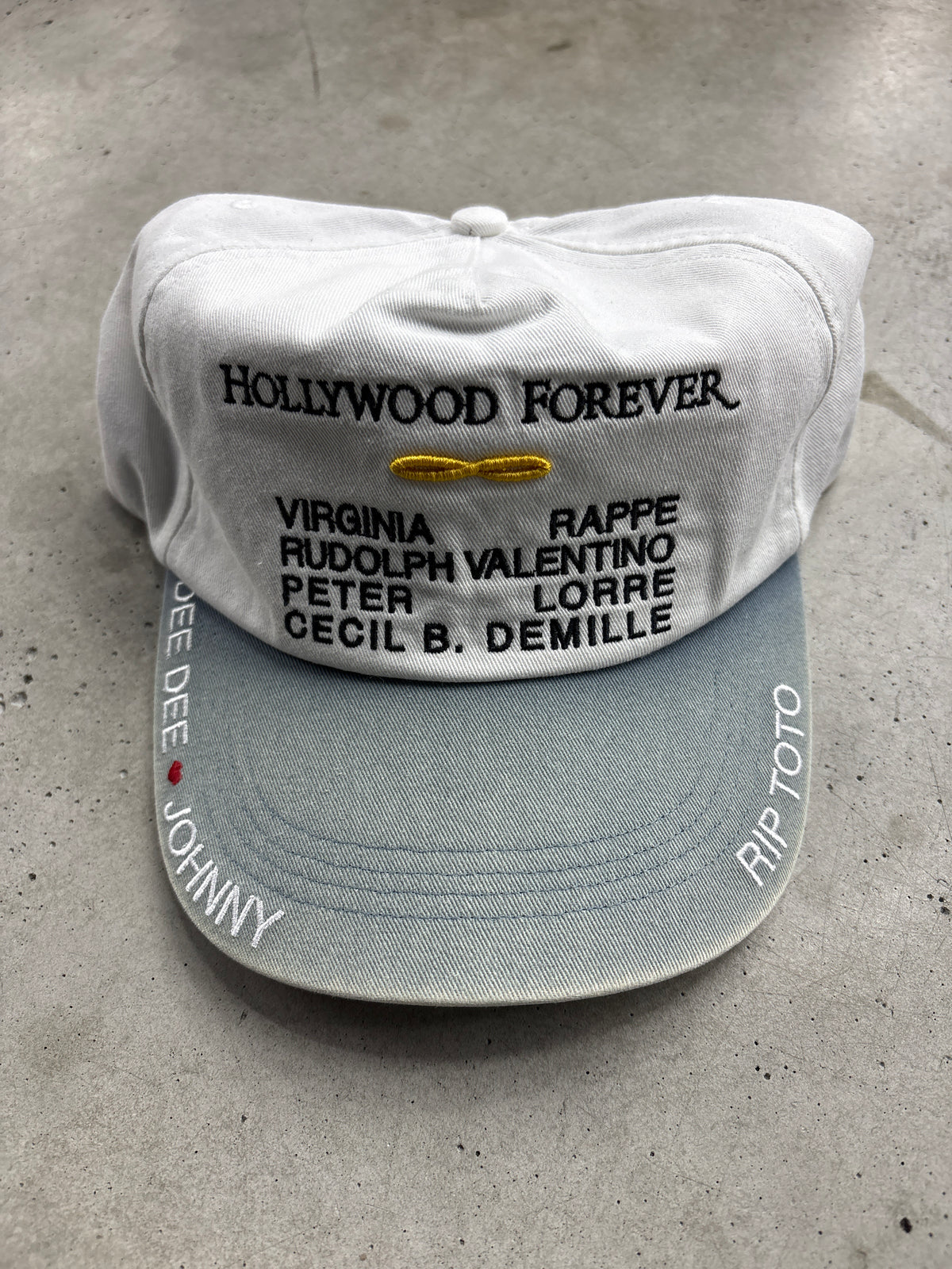 Paly Hollywood Forever White Hat**