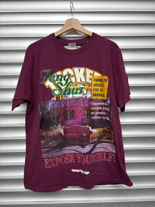 Better With Age Burgundy Tee - L