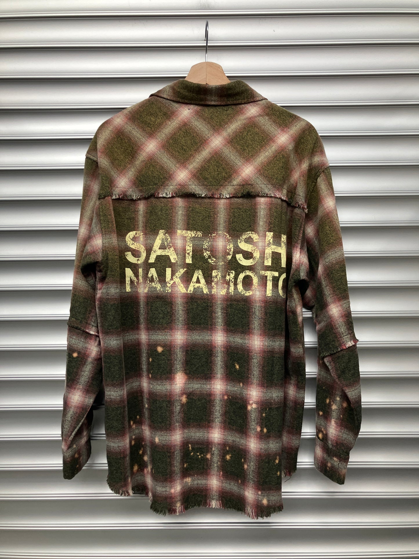 Satoshi Nakamoto Plaid Thermal - M*