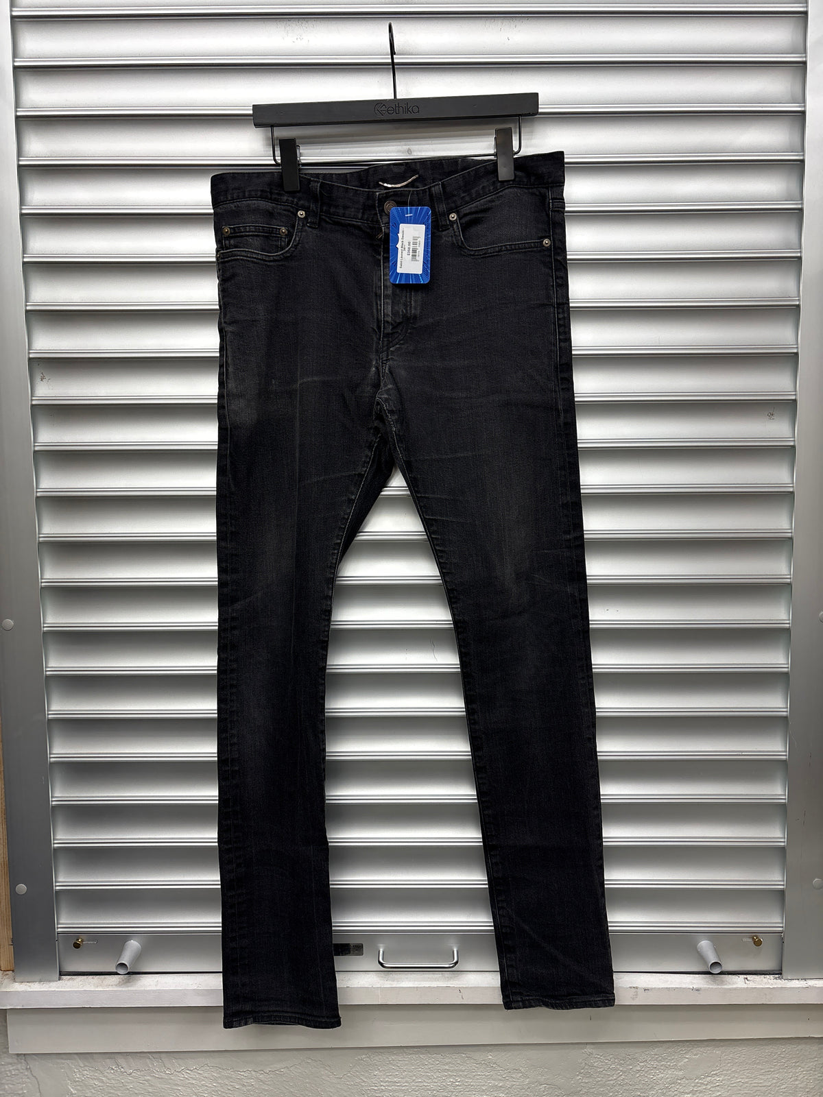 Saint Laurent Black Denim - 34**
