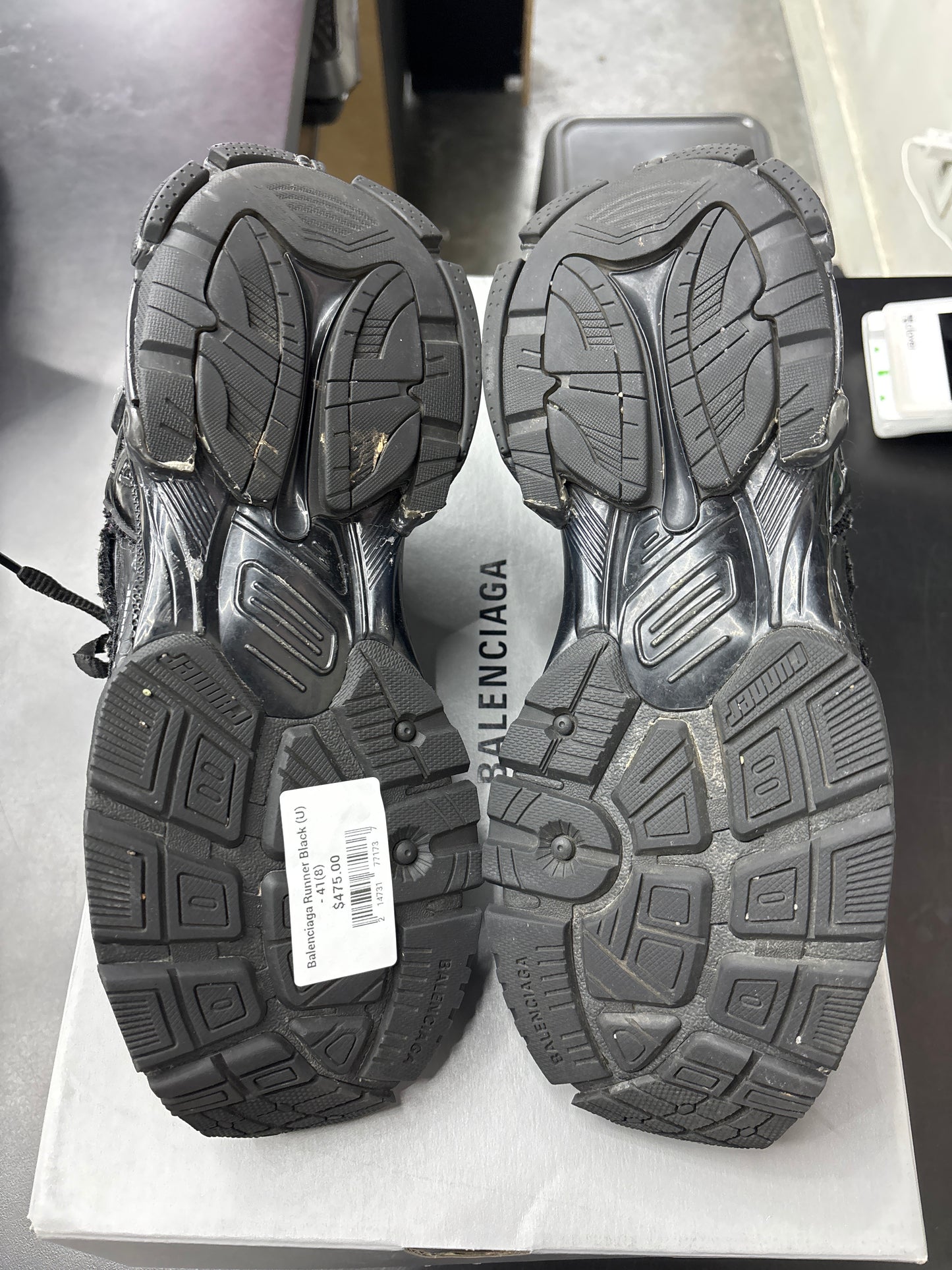 Balenciaga Runner Black (U) - 41(8)