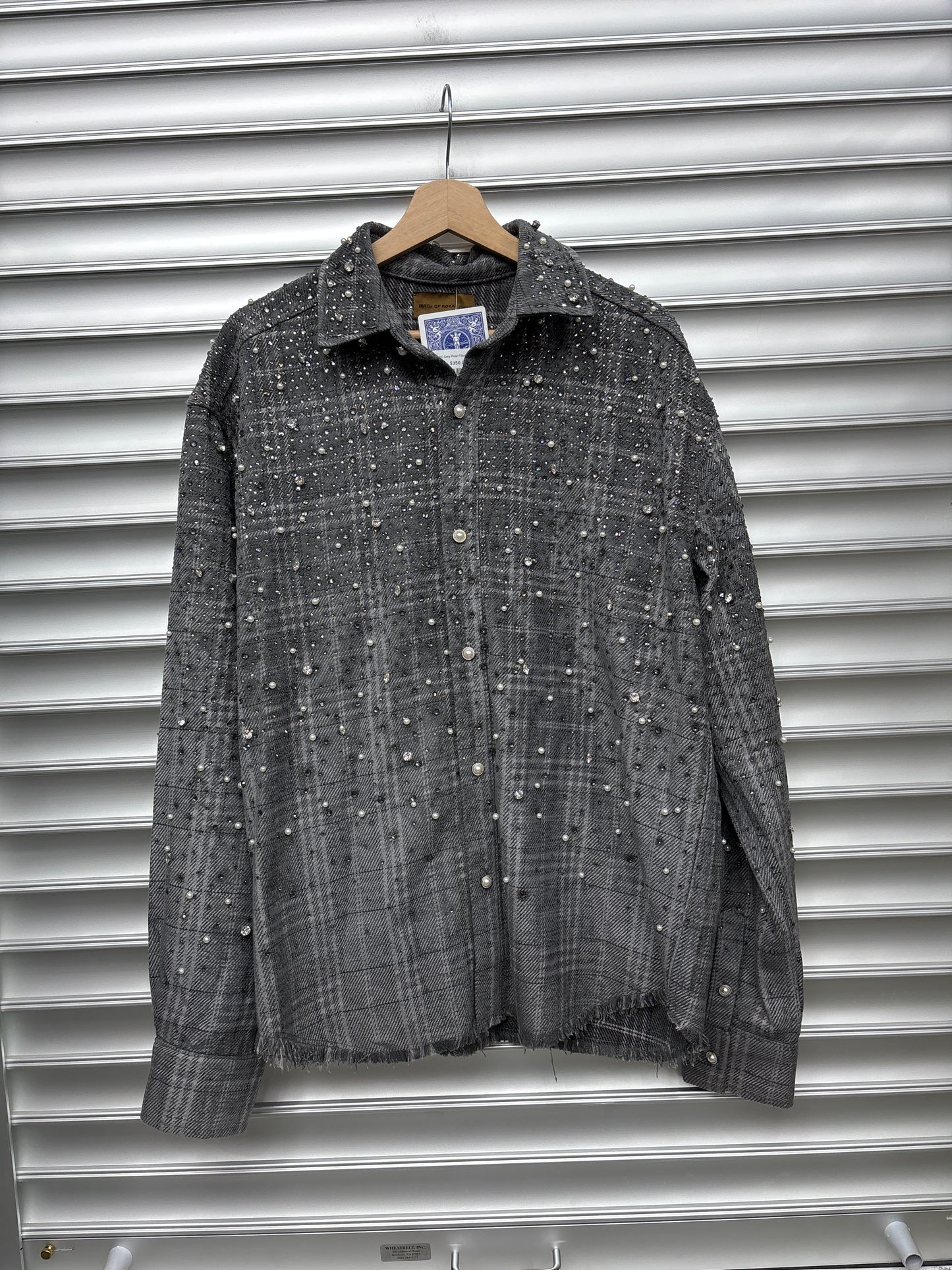 BORC Grey Pearl Flannel - Small