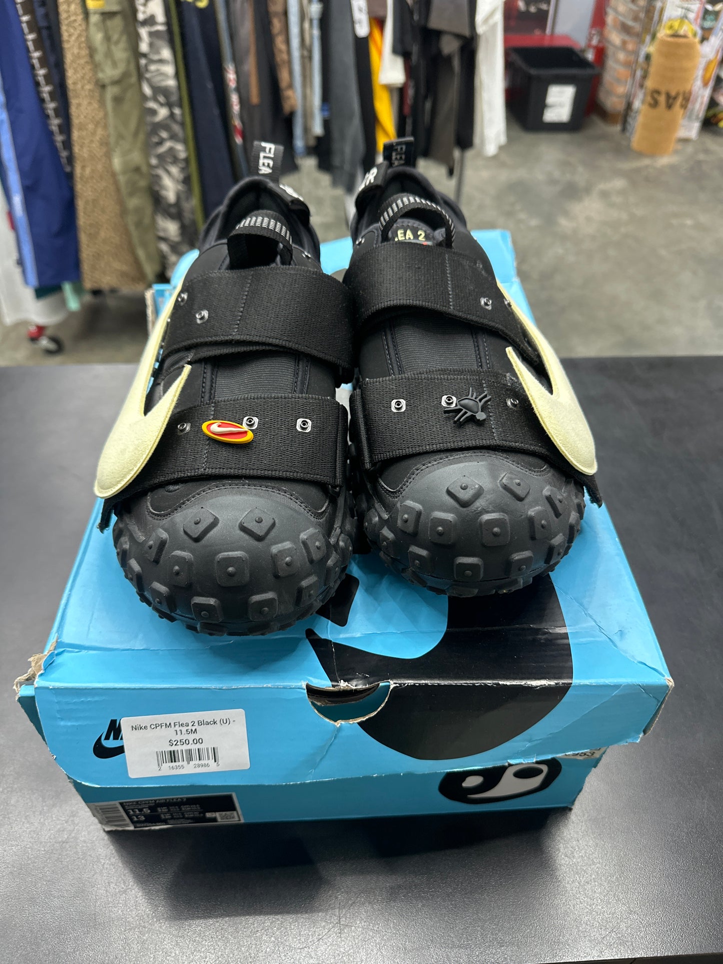 Nike CPFM Flea 2 Black (U) - 11.5M