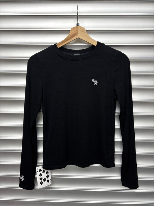 Chrome Hearts Black Crop Top - M