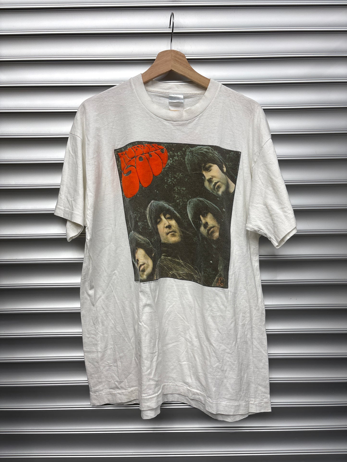 Vintage The Beatles Rubber Soul Band Tee - L
