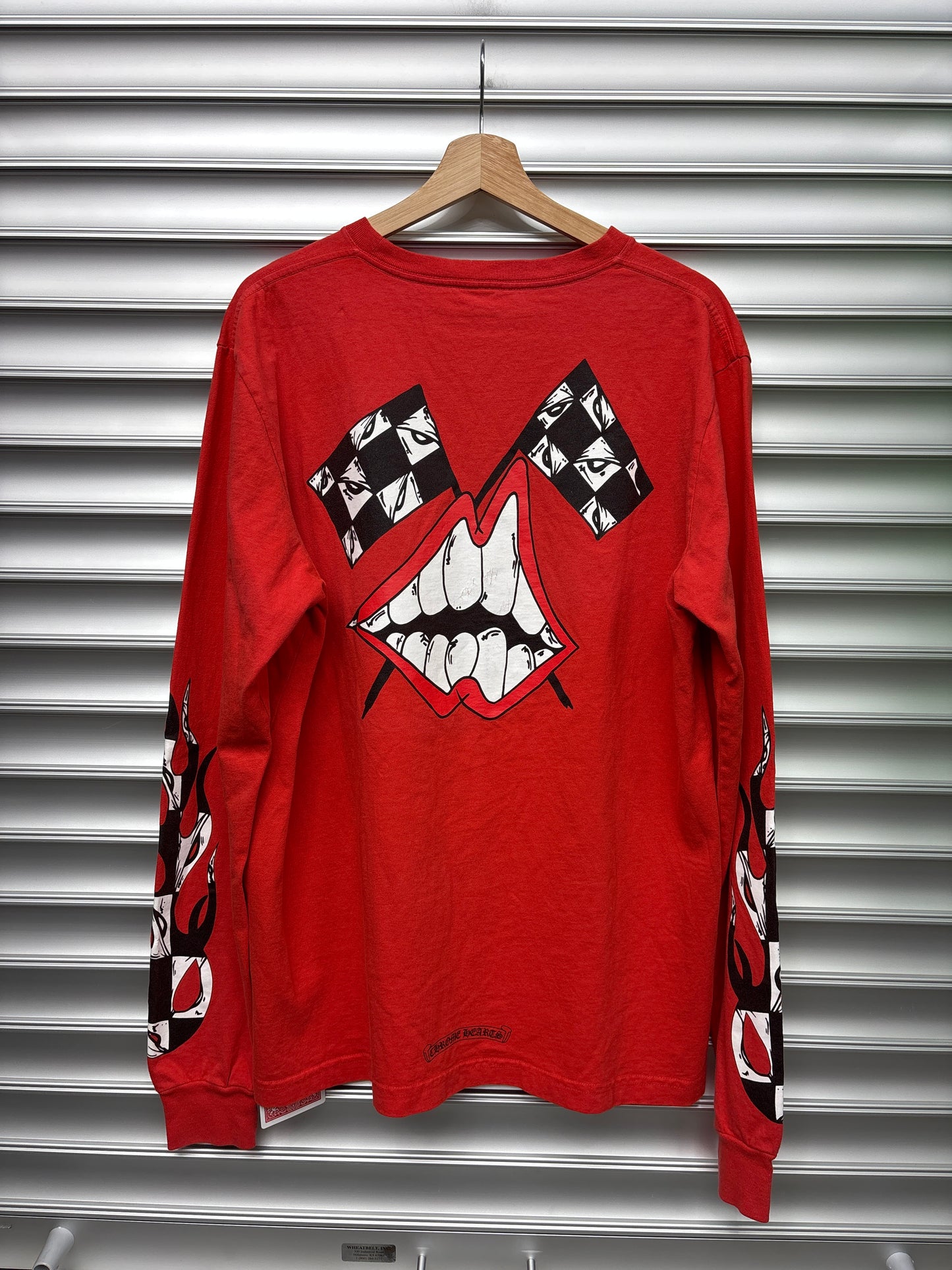 Chrome Hearts Matty Boy Red Long Sleeve - L