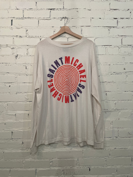 Saint Micheal Youth Spiral Tee - M