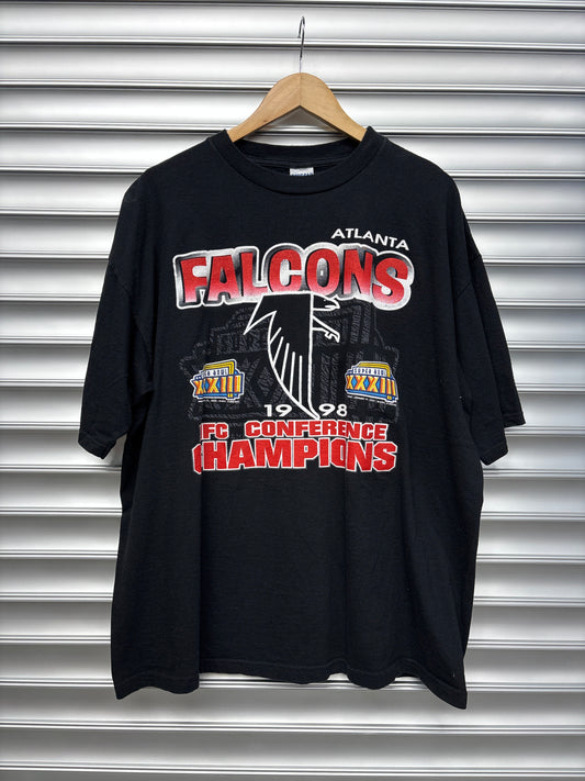 Falcons Bold Font Tee - XL