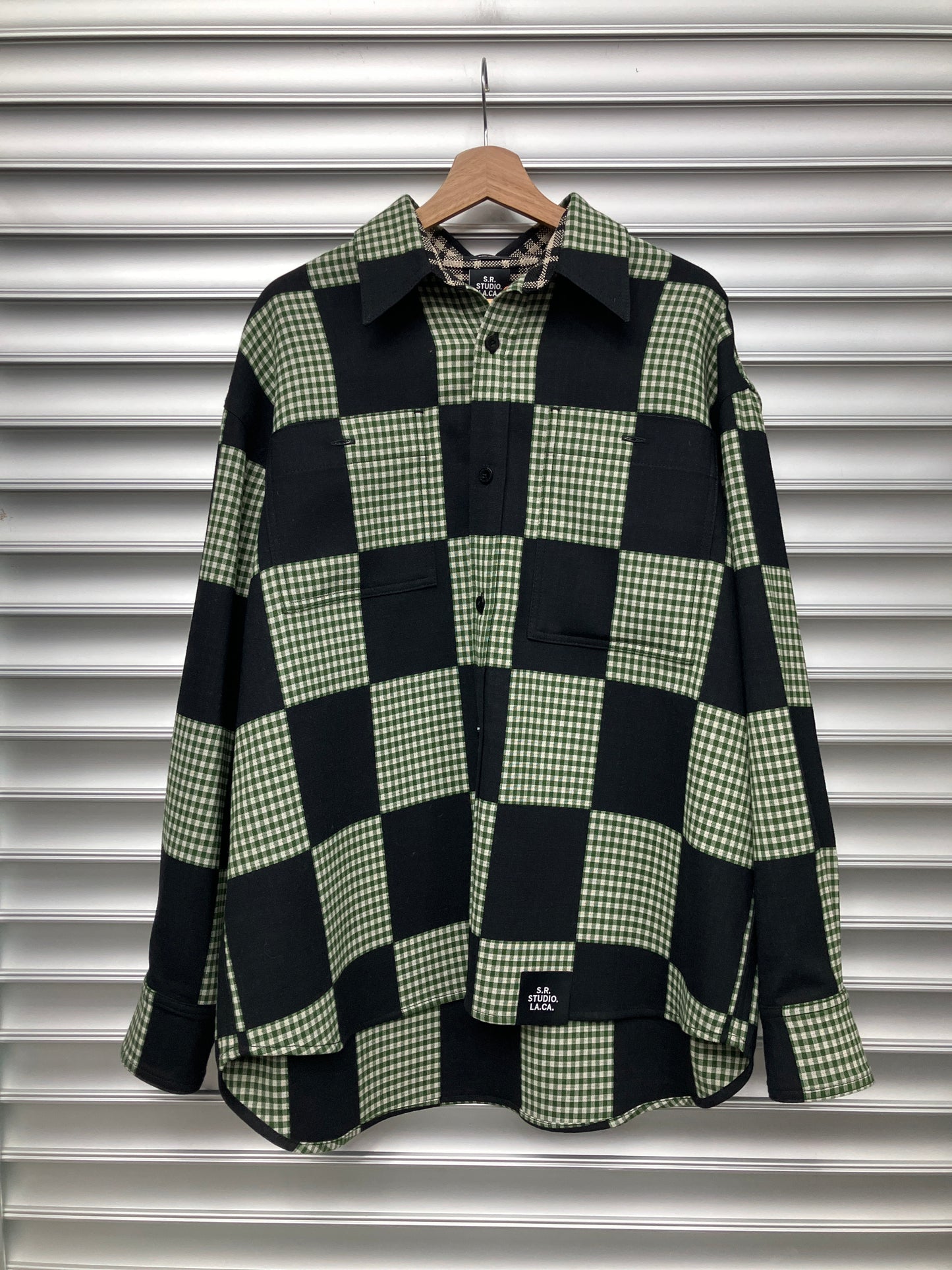 Sterling Ruby Checkered Print Button Up - M (K)