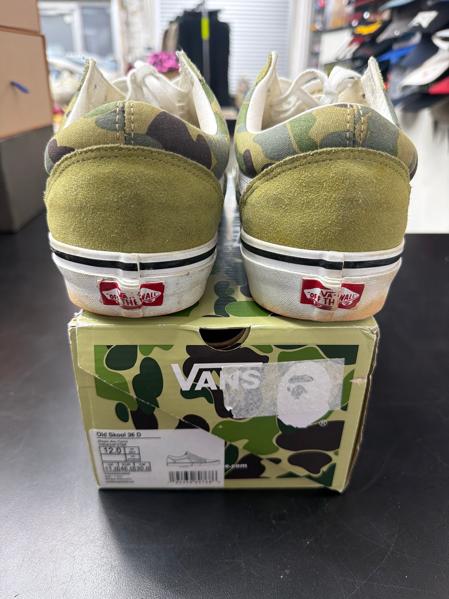 Vans Old Skool Bape Camo (U) - 12M