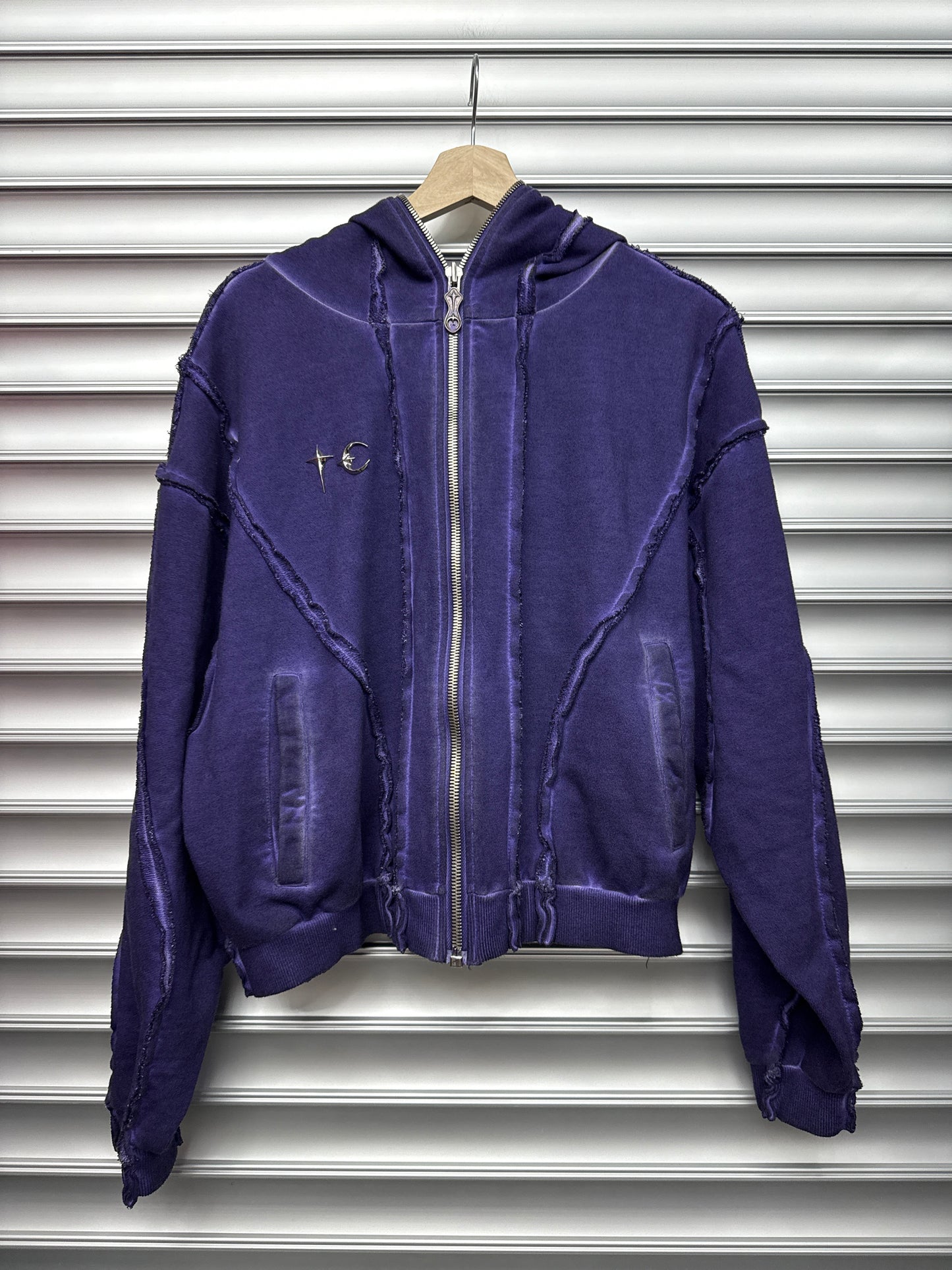 Thug Clug Purple Hoodie - M