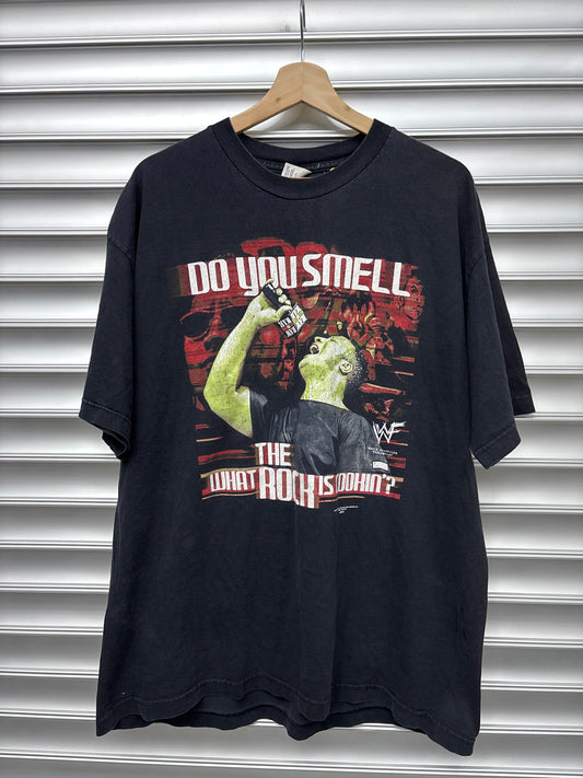 Vintage WWE The Rock Is Cooking Tee - XL*