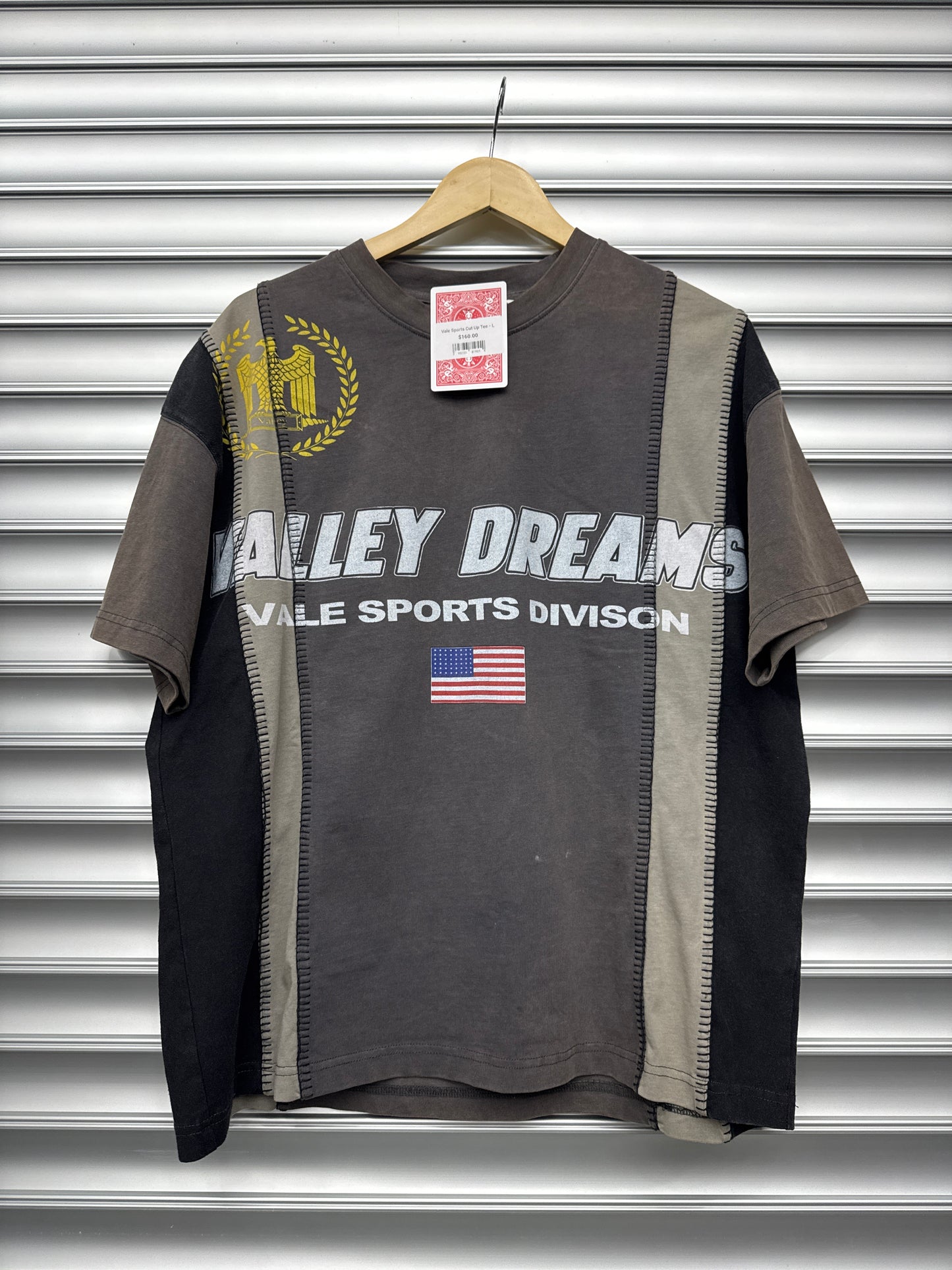 Vale Sports Cut Up Tee - L