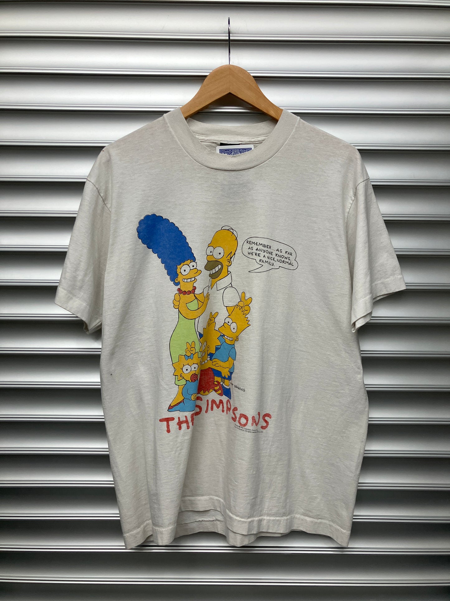 Vintage The Simpson Family Tee - XL