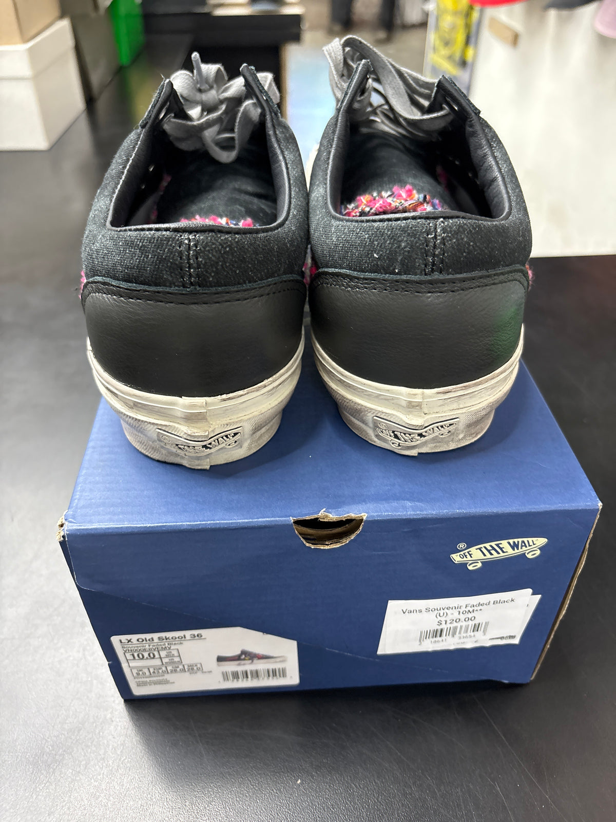 Vans Souvenir Faded Black (U) - 10M**