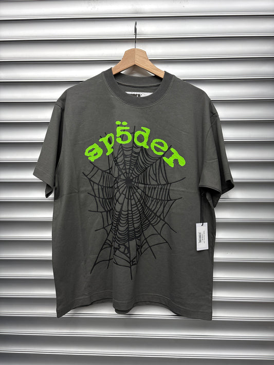 Spider Grey Tee - M**